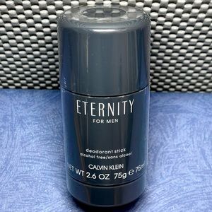 Calvin Klein Eternity Men’s Fragrance Deodorant Stick Alcohol Free 2.6 Oz Sealed